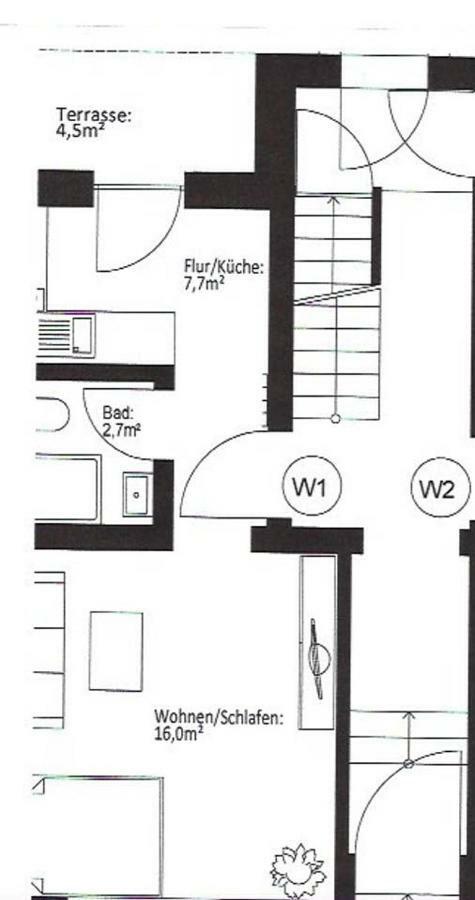 Bejing - Chillinghouse # 2, 3 Min. Vom Ice, Netflix; Balkon Apartment Siegburg Exterior foto